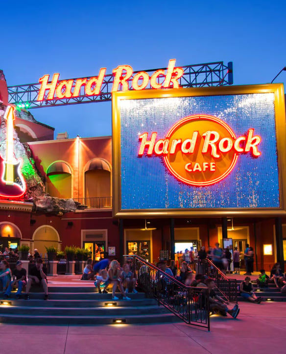 Hard Rock Cafe Orlando Dining Experience